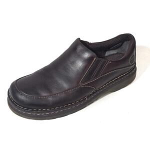 DR MARTENS neil loafers shoes slip on leather brown unisex sz 10